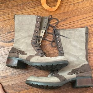 Timberland boots combat lace up women’s ladies 9.5